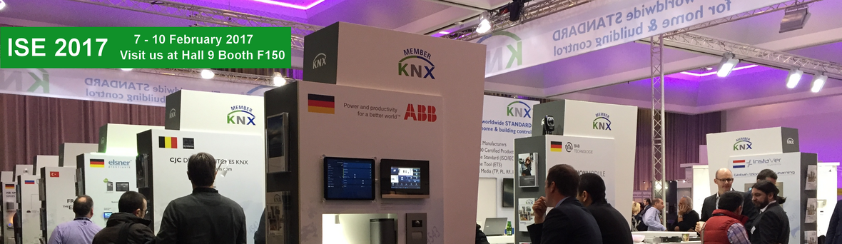 KNX booth at ISE 2016