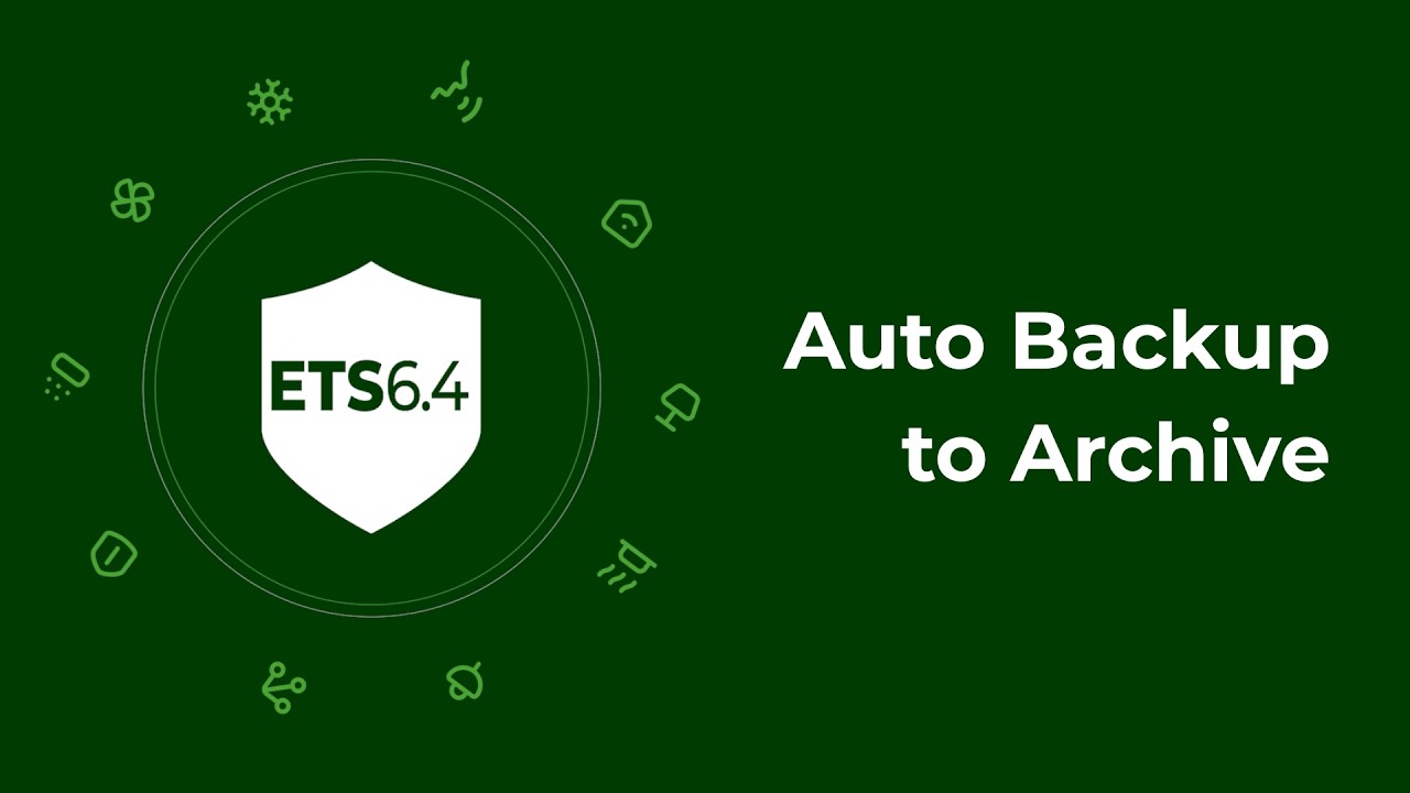ETS6.4 - Automatische Sicherung im Archiv