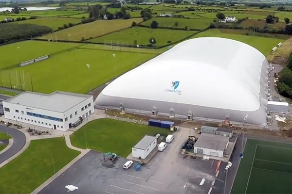 Case Study: world's largest sports air dome completed in one month