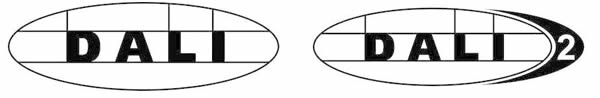 Die DALI- und DALI 2-Logos.