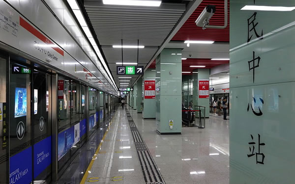 Die Metro in Shenzhen verwendet KNX.