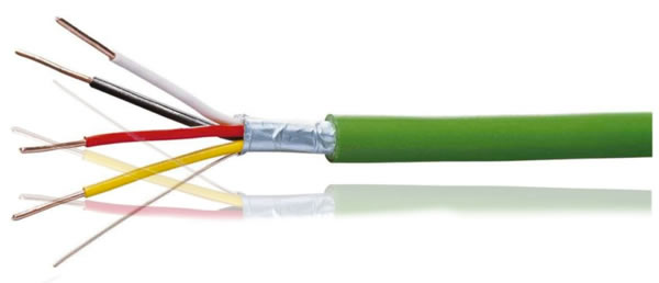Vieradriges KNX Kabel.