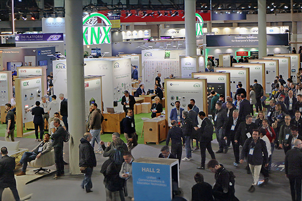 ISE 2025 Messebericht - Mitgliedsunternehmen auf dem KNX Stand