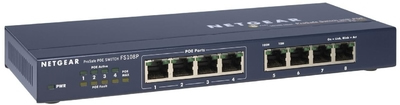 Ein Beispiel für einen PoE-Switch (Quelle: Netgear).