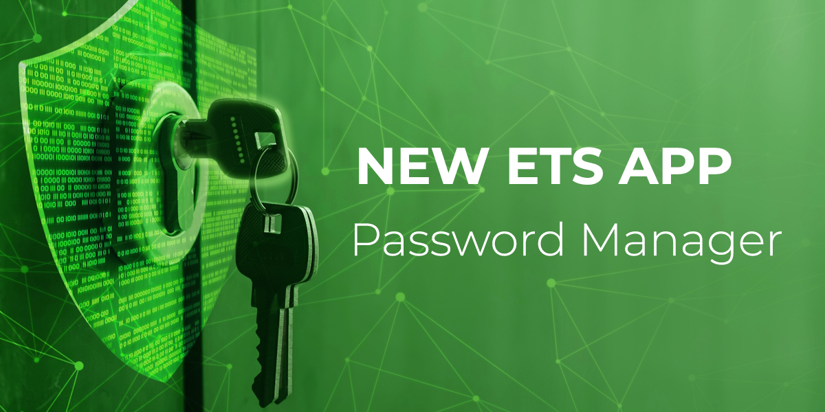 Neue ETS-App: Passwort-Manager