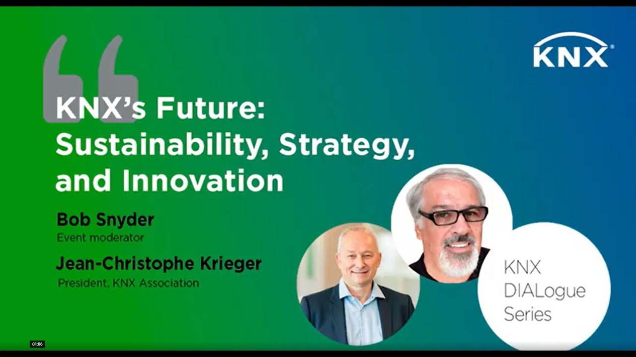 Die Zukunft von KNX: Nachhaltigkeit, Strategie und Innovation