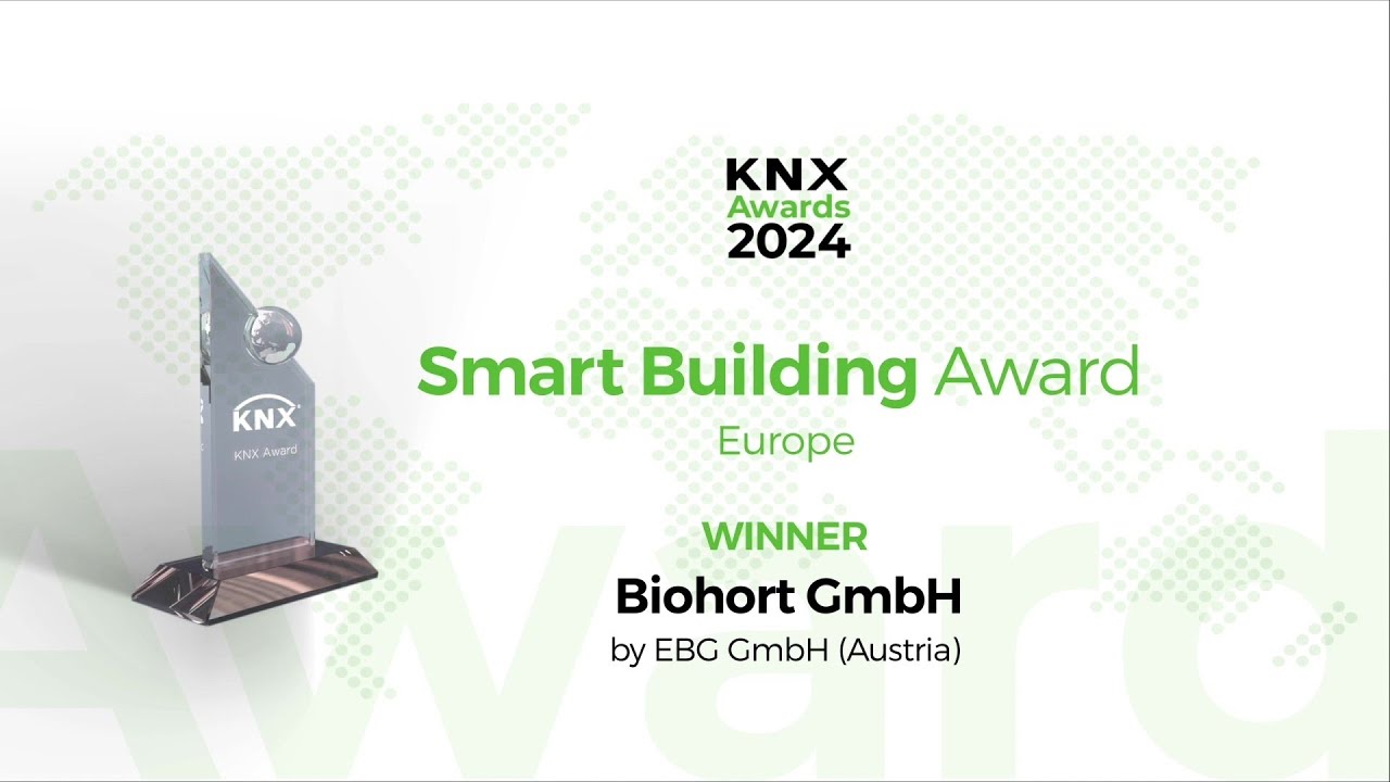 KNX Auszeichnungen 2024: Smart Building - Europa Gewinner