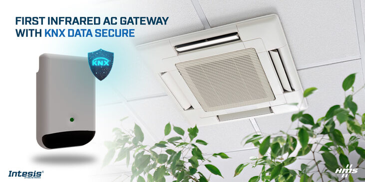 Intesis Launches the First KNX Data Secure IR Gateway for Air Conditioning Integration