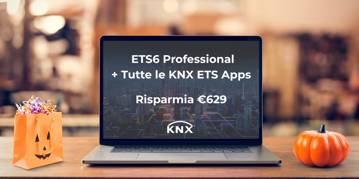 Pacchetto speciale di Halloween: ETS6 Professional + tutte le applicazioni KNX ETS