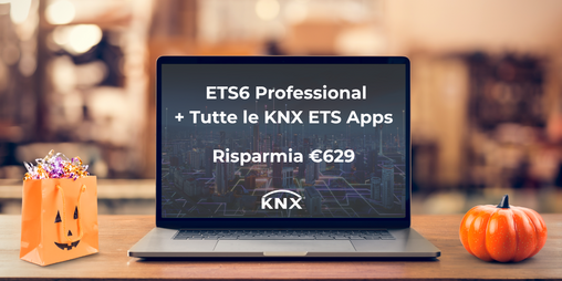 Pacchetto speciale di Halloween: ETS6 Professional + tutte le applicazioni KNX ETS