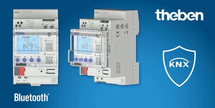 Theben: TR 648 top3 RC KNX - the new generation of KNX annual time switches