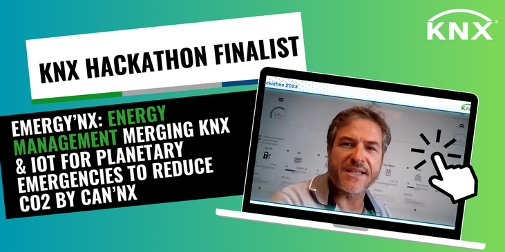Finalista dell&#039;Hackathon KNX: EMergy&#039;nX