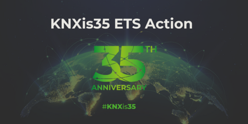 KNXis35: 35% de descuento en ETS6, ETS App gratis y 35 productos KNX para ganar