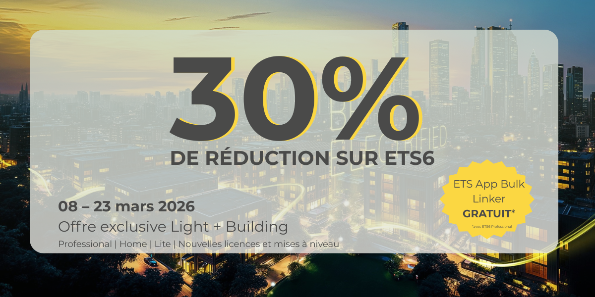 Bénéficiez de 30 % de réduction sur toutes les licences ETS6
