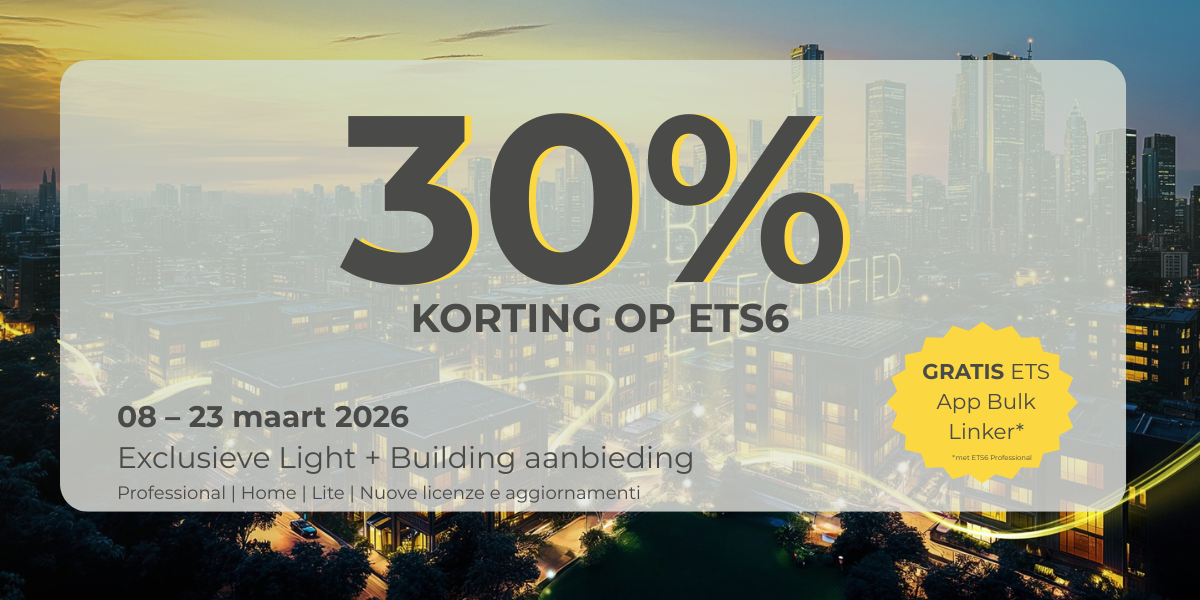 Krijg 30% korting op alle ETS6-licenties