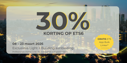 Krijg 30% korting op alle ETS6-licenties