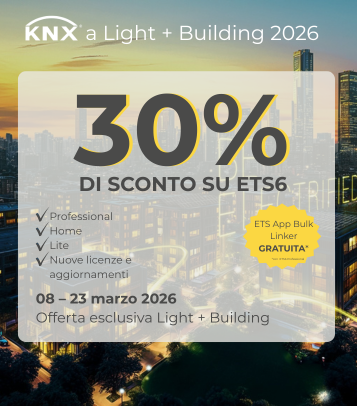 Ottieni uno sconto del 30% su tutte le licenze ETS6