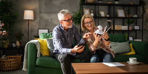 Intelligente Kameras mit Vorhersagefunktionen und Videoanalyse für fortschrittliche Haussicherheit