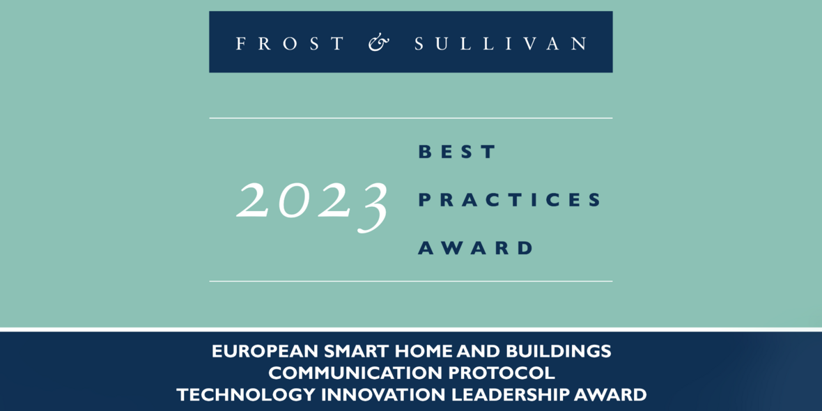 Frost &amp; Sullivan décerne à KNX le prix 2023 du leadership mondial en matière d'innovation technologique