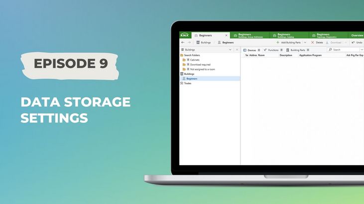 ETS for beginners Episode 9 - Data storage settings
