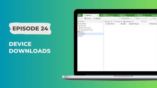 ETS voor beginners Aflevering 24 - Apparaatdownloads