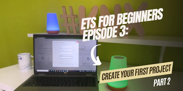 ETS per principianti Episodio 3 : Creare il primo progetto parte 2