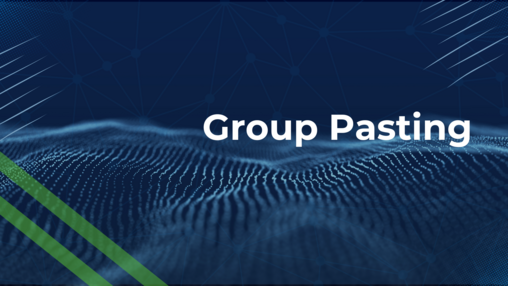 ETS6.3.0 - Groep plakken