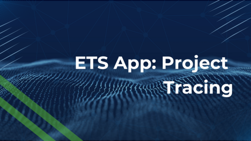 ETS-app: Project traceren
