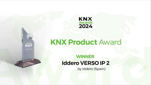 Premios KNX 2024: Ganador en la categoría de productos KNX