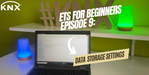 ETS for beginners Episode 9 - Data storage settings