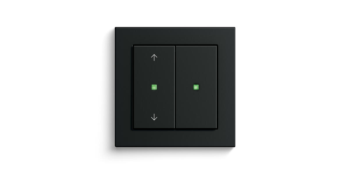 GIRA RF Wandsender 2fach für KNX.
