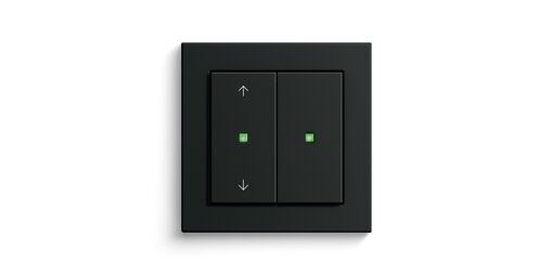 GIRA Transmisor de pared RF de 2 elementos para KNX