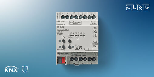 JUNG : Controla la temperatura con seguridad
