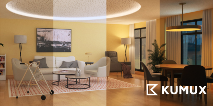 KUMUX Software optimaliseert KNX Human-Centric Lighting