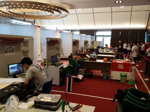 ASEAN Skills Competition in Vietnam – Electrical Engineering based on KNX
