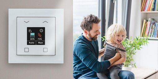 Bouton poussoir aveugle MDT Smart