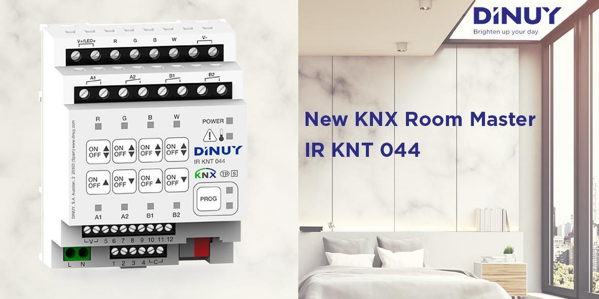 DINUY lanceert KNX Room Master IR KNT 044