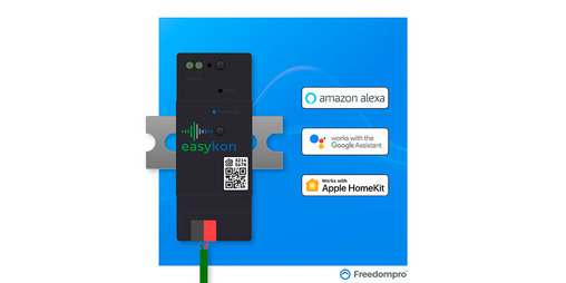 Easykon para KNX: puente para control por voz