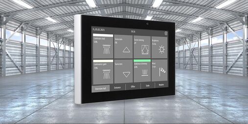 Elsner Touchpanel Fabro KNX mit IP66