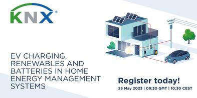 EV charging, renewables and batteries in home energy management systems