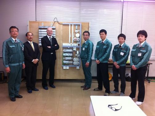 First KNX Candidate Tutors of Kinden Osaka Japan successfully certified