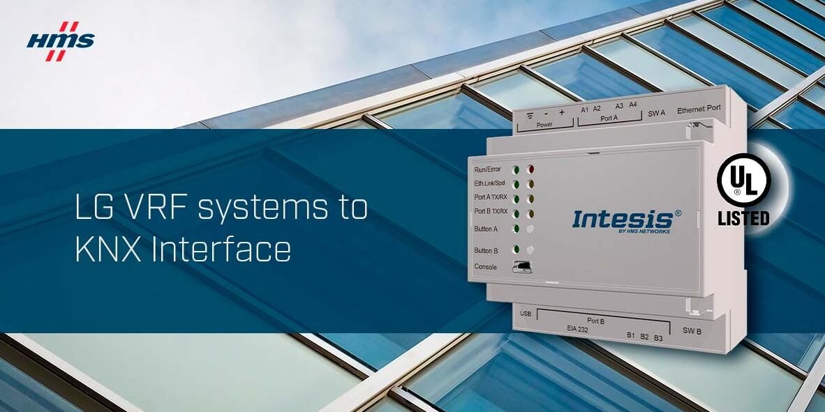 Interface vers KNX Intesis LG VRF