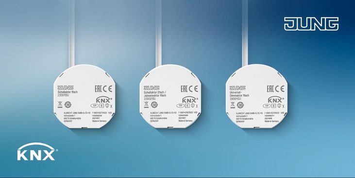 Jung KNX flush-mounted actuators
