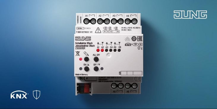 JUNG New Generation KNX Switch and Blind Actuators