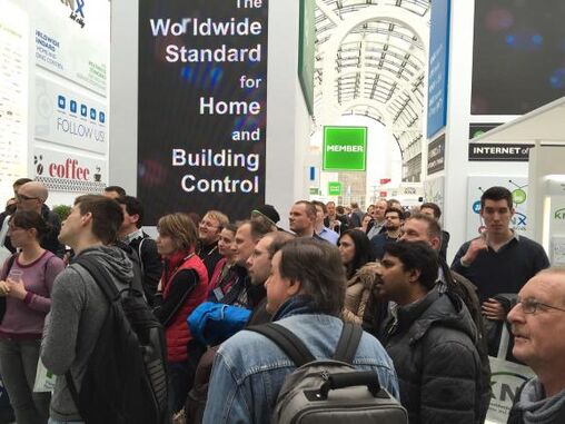 KNX Association  Light + Building 2016 – First day exceeding all expectations
