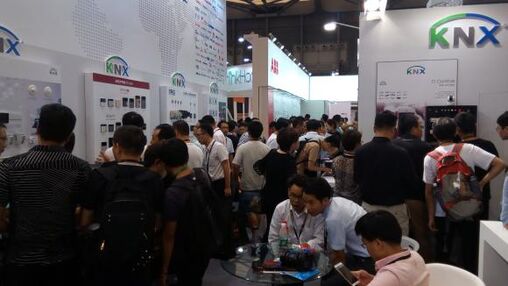 KNX at SIBT (Shanghai Intelligent Building Technology)