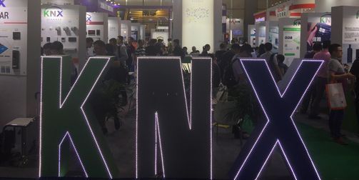 KNX China most prominent home and building automation spot in Hall 6.1 at the GEBT