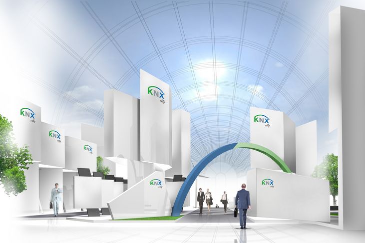 KNX city at light+building 2012