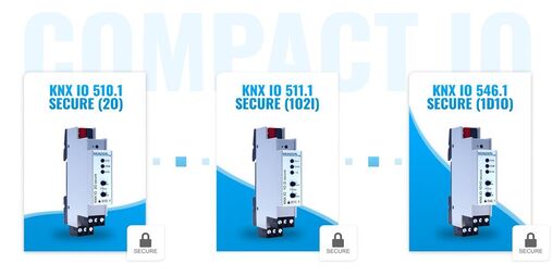 KNX Compact IO Serie wordt beveiligd