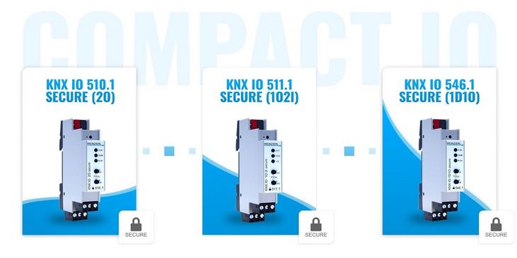 KNX Compact IO Serie wordt beveiligd